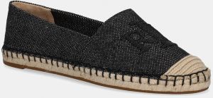 Espadrilky Lauren Ralph Lauren Cameryn Lg 2 čierna farba, 802962171005