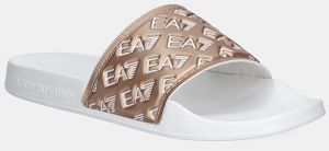 Šľapky EA7 Emporio Armani biela farba, AF15125.7X000109