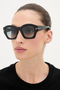 Slnečné okuliare Tom Ford Guilliana čierna farba, FT1083_5201P
