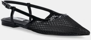 Baleríny Steve Madden Slingshot-M čierna farba, s otvorenou pätou, SM11003838