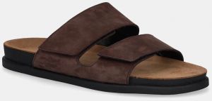 Nubukové šľapky Vagabond Shoemakers 5992-150-35 hnedá farba, 5992-150-35