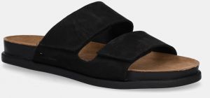 Semišové šľapky Vagabond Shoemakers 5992-150-20 čierna farba, 5992-150-20