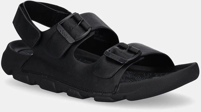 Sandále Jeep DAYTONA SANDAL čierna farba, JM51132A