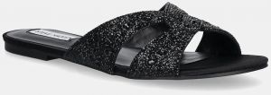 Šľapky Steve Madden Musa čierna farba, SM11003835