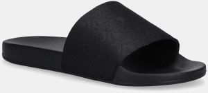 Šľapky Calvin Klein POOL SLIDE JAQ MONO čierna farba, HM0HM01762