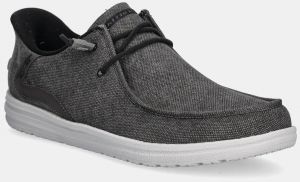 Mokasíny Skechers MELSON šedá farba, 210959