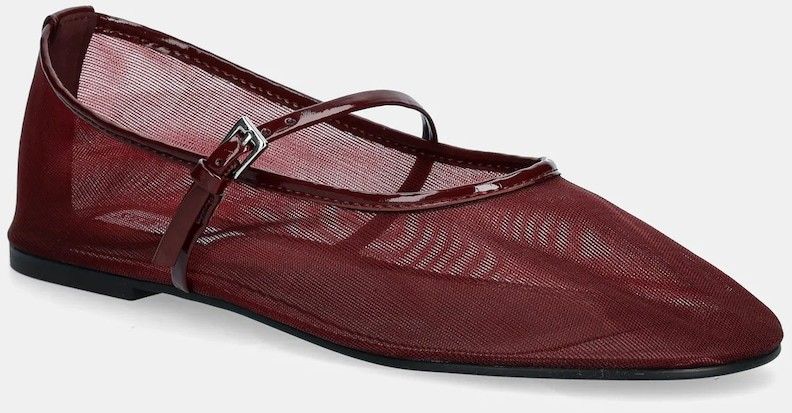 Baleríny Steve Madden Mash bordová farba, SM11003765