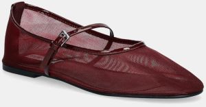 Baleríny Steve Madden Mash bordová farba, SM11003765