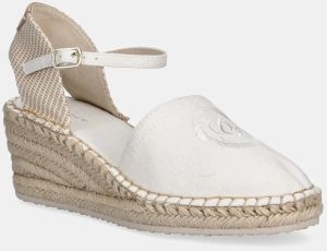 Espadrilky Gant Luliza béžová farba, na kline, 30569947.G20