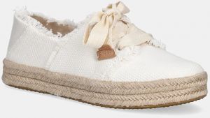 Tenisky Toms BEACHSIDE WOVEN/FRAY biela farba, 10021879