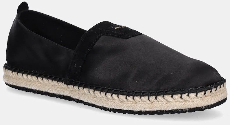 Espadrilky Gant Lular čierna farba, 30568942.G00