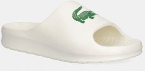 Šľapky Lacoste SERVE SLIDE 2.0 béžová farba, 48CMA0022