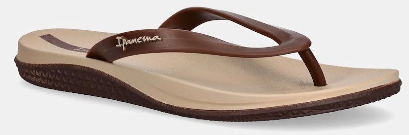Šľapky Ipanema ANATOMIC LAP hnedá farba, 82629-BC566