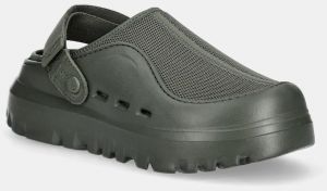 Šľapky UGG Peakmod zelená farba, 1166912-WLN