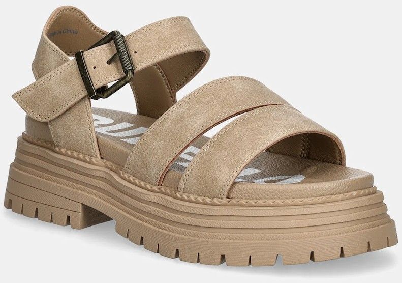 Sandále Buffalo Lennox Ts Sandal béžová farba, na platforme, 1602275-BEI