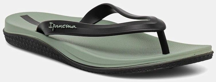 Šľapky Ipanema ANATOMIC LAP zelená farba, 82629-BC563
