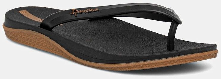 Šľapky Ipanema ANATOMIC LAP čierna farba, 82629-AJ241
