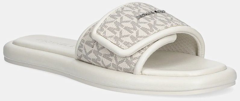 Šľapky MICHAEL Michael Kors Suki béžová farba, 40S5SKFA1B.150