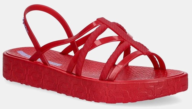 Sandále Ipanema DIVERSA FLAT červená farba, 27238-BH328