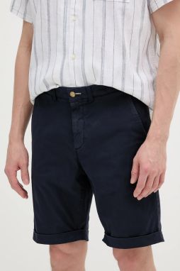 Šortky Gant tmavomodrá farba, 205354