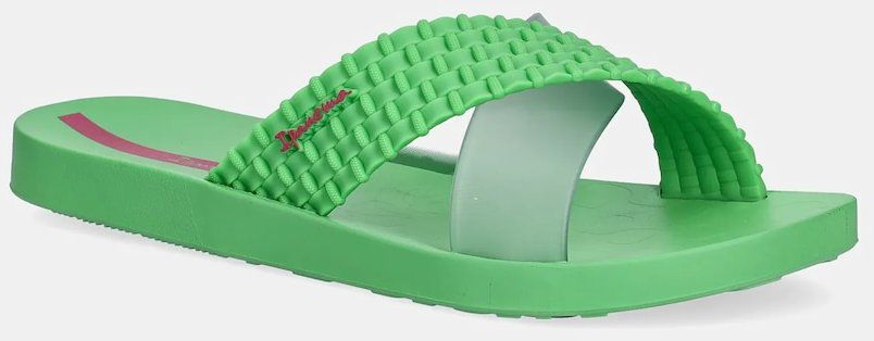 Šľapky Ipanema SENSE SLIDE zelená farba, 27214-BC270