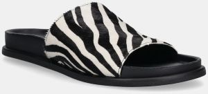 Semišové šľapky Vagabond Shoemakers EFFIE čierna farba, 5922-461-87