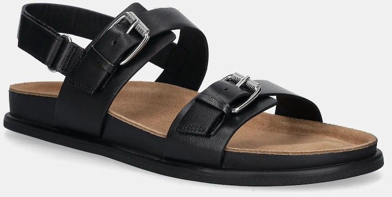 Kožené sandále Vagabond Shoemakers EFFIE čierna farba, 5922-201-20