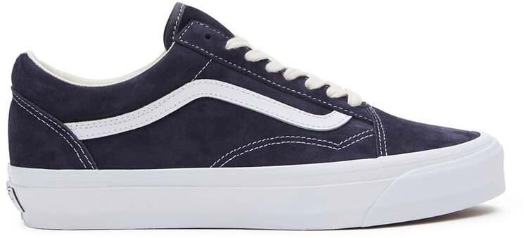 Semišové tenisky Vans Premium Standards Old Skool 36 tmavomodrá farba, VN000CNGCIE1