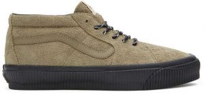 Semišové tenisky Vans Premium Standards Sk8-Mid Reissue 83 béžová farba, VN000CQQCUQ1