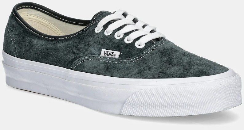 Semišové tenisky Vans Premium Classics LX Authentic Reissue 44 zelená farba, VN0007QZPRM1