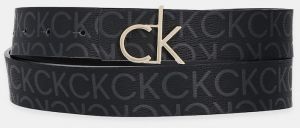 Opasok Calvin Klein čierna farba, LV04F7038G