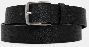 Kožený opasok Calvin Klein čierna farba, LV04G7022G