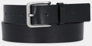 Kožený opasok Calvin Klein čierna farba, LV04G7035G