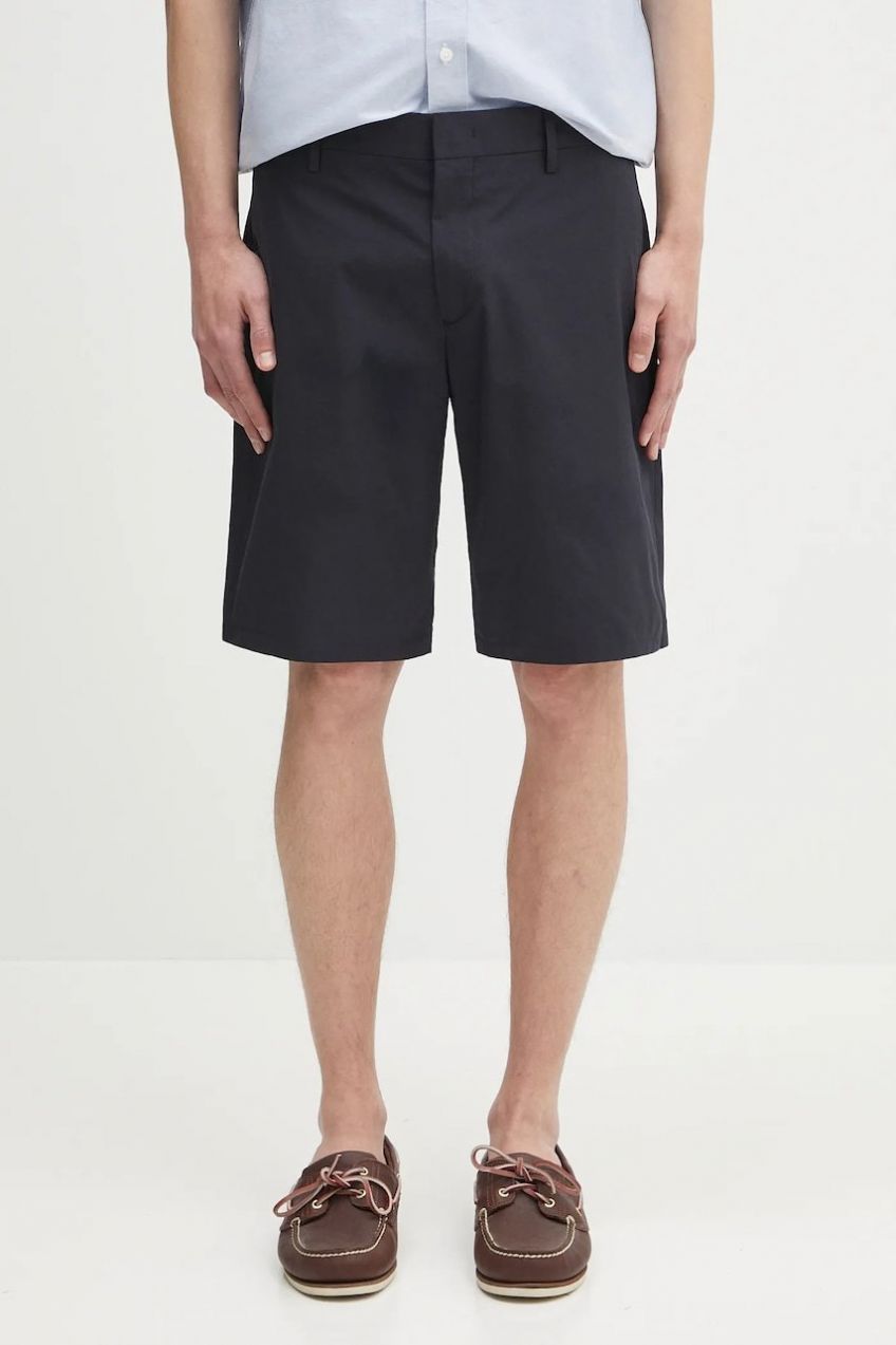 Bavlnené šortky Paul Smith tmavomodrá farba, M1R-108S-P02630