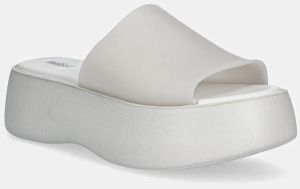 Šľapky Melissa MELISSA BECKY AD šedá farba, na platforme, M 32818