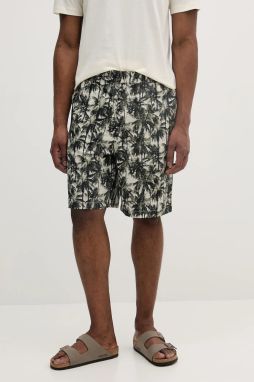 Bavlnené šortky Armani Exchange zelená farba, XM000427 AF14869