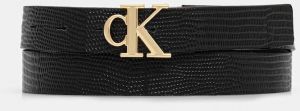 Obojstranný opasok Calvin Klein čierna farba, LV04F7040G
