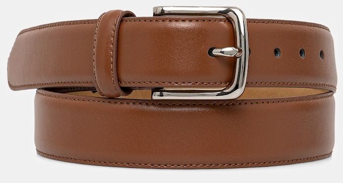 Opasok Abercrombie & Fitch hnedá farba, KI112-5037