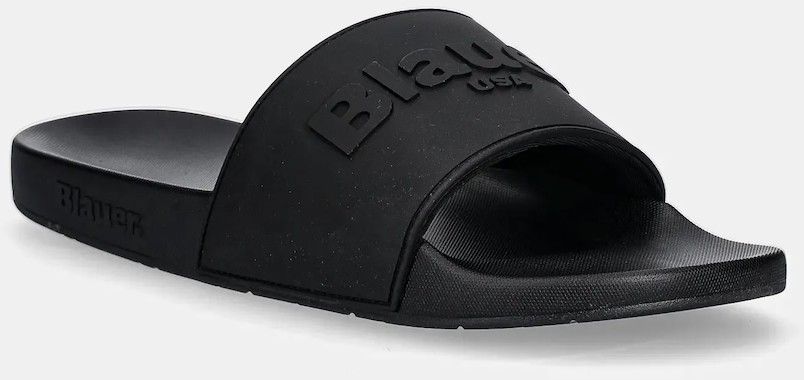 Šľapky Blauer JASPER čierna farba, S5JASPER03