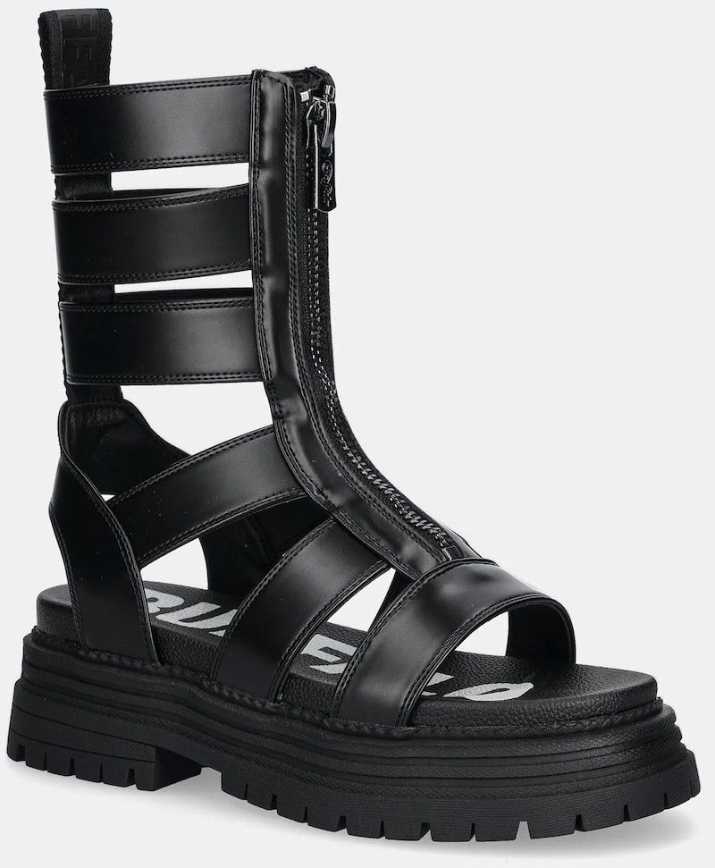 Sandále Buffalo Lennox Zeus čierna farba, 1602276-BLK