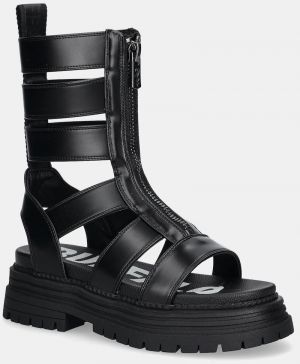Sandále Buffalo Lennox Zeus čierna farba, 1602276-BLK