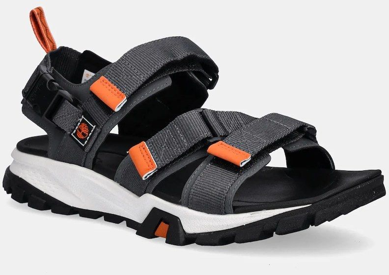 Sandále Timberland Garrison Trail Backstrap šedá farba, TB0A6DXTEZS1