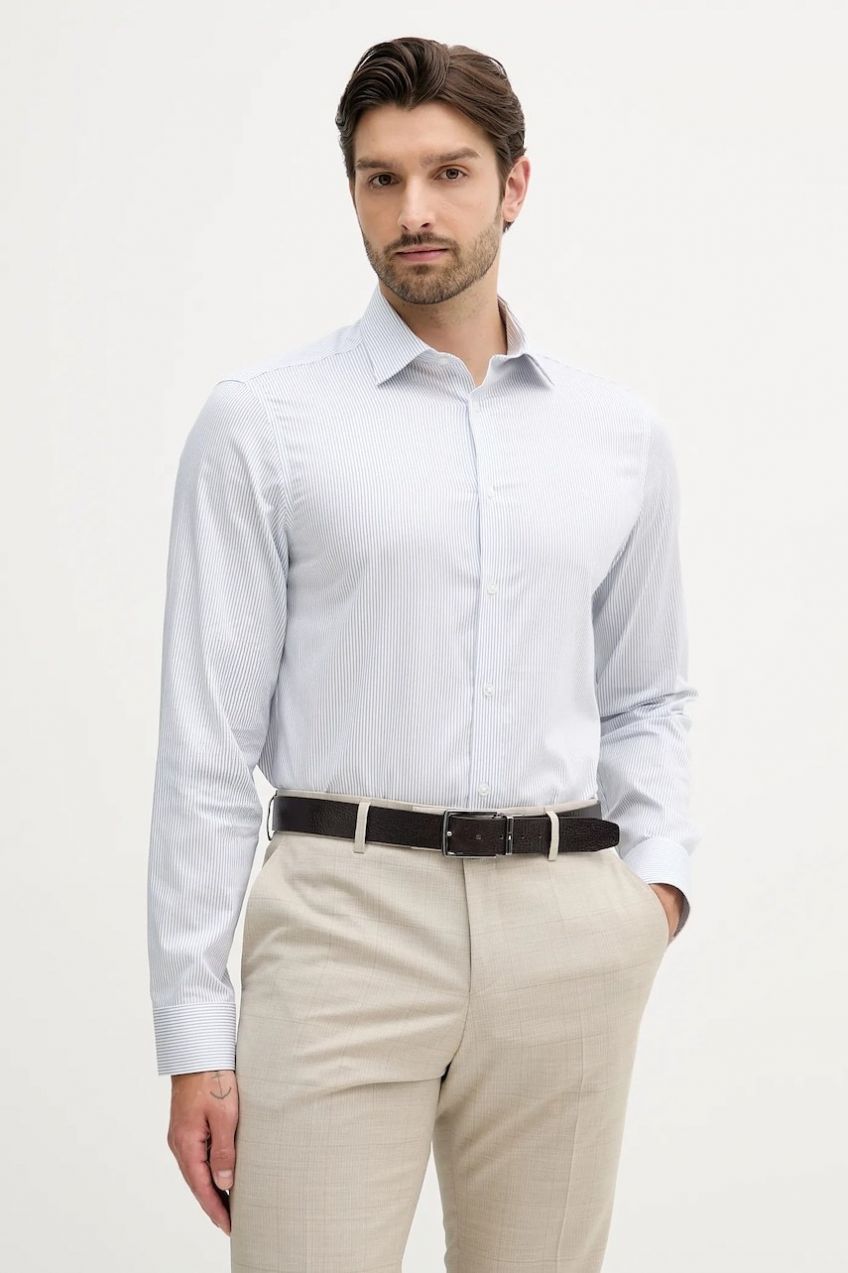 Košeľa Calvin Klein regular, s klasickým golierom, LV019EU022