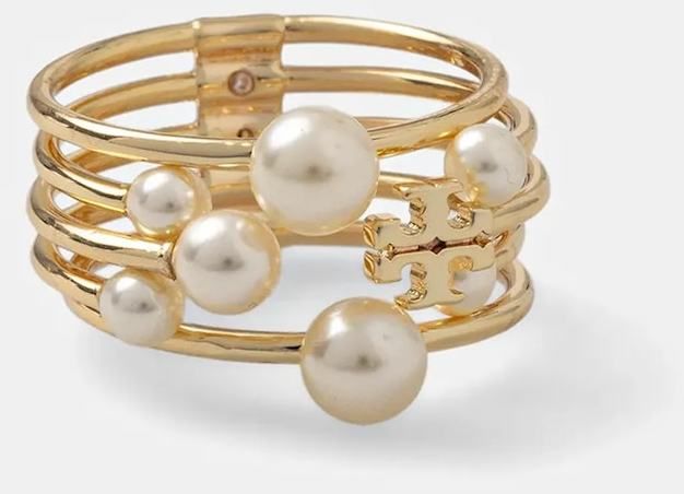 Prsteň Tory Burch Kira Pearl 168094-137