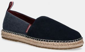Espadrilky Tommy Hilfiger TH FLEX MIX ESPADRILLE tmavomodrá farba, FM0FM05497