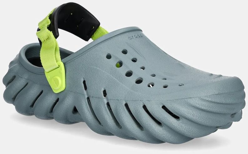 Šľapky Crocs X - (Echo) Clog zelená farba, 207937