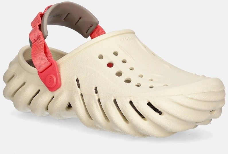 Šľapky Crocs X - (Echo) Clog béžová farba, 207937