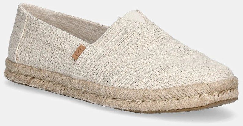Espadrilky Toms ALPARGATA ROPE 2.1 béžová farba, 10020693