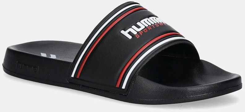 Šľapky Hummel čierna farba, 228340