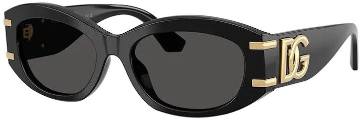 Slnečné okuliare Dolce & Gabbana čierna farba, 0DG4502